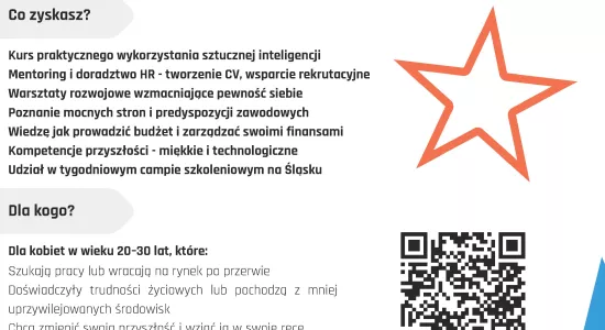 plakat informacyjny dot. projektu NOWA JA