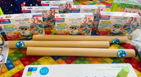 materiały dydaktyczne zakupione w ramach grantu dla PP1