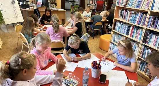 wakacje w bibliotece 2025 w Gminie Ząbkowice Śląskie