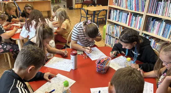wakacje w bibliotece 2025 w Gminie Ząbkowice Śląskie