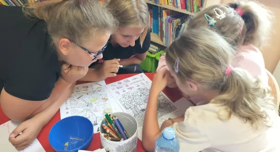 wakacje w bibliotece 2025 w Gminie Ząbkowice Śląskie