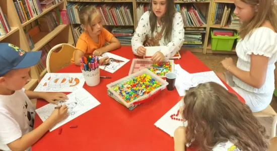 wakacje w bibliotece 2025 w Gminie Ząbkowice Śląskie