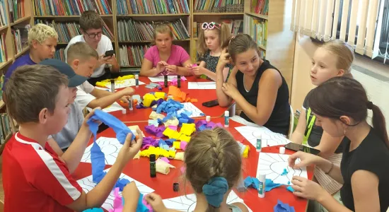 wakacje w bibliotece 2025 w Gminie Ząbkowice Śląskie