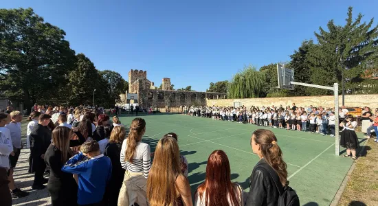 rozpoczęcie roku szkolnego w Szkole Podstawowej Nr 1 w Ząbkowicach Śląskich
