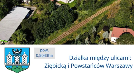 Działka za budynkiem Brico Marche (obok Osiedla Letniego