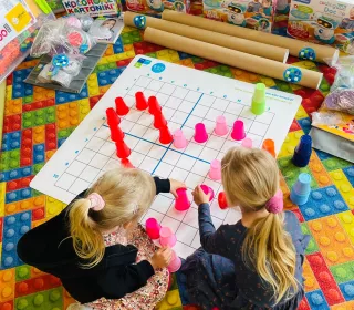 materiały dydaktyczne zakupione w ramach grantu dla PP1