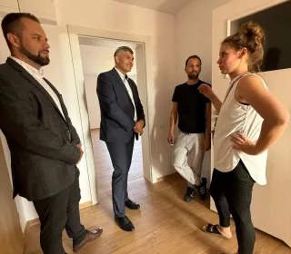 Nowy budynek TBS - lokatorzy wprowadzają się do nowych mieszkań