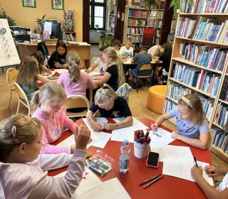 wakacje w bibliotece 2025 w Gminie Ząbkowice Śląskie