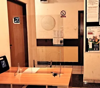 pętla indukcyjna w Ośrodku Pomocy Społeczne