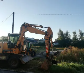 przebudowa kanalizacji deszczowej ul Ziębick