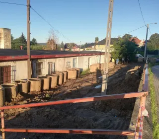 przebudowa kanalizacji deszczowej ul Ziębicka (2