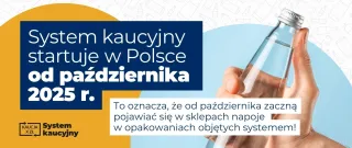 System kaucyjny w Polsce od października 2025 r.