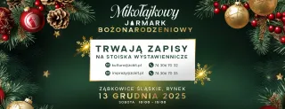 zapisz się na Mikołajkowy Jarmark Bożonarodzeniowy