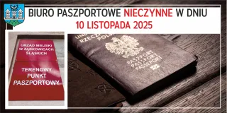 Terenowy Punkt Paszportowy nieczynny 10 listopada