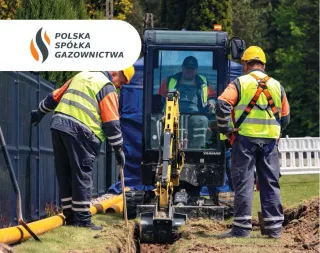 grafika Polskiej Spółki Gazownictwa