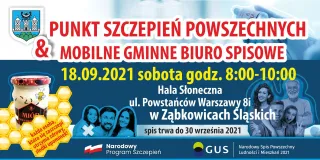 18 wrzesnia szczepienia i spis kafelek