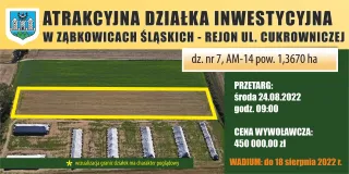 DZIAŁKA NR 7 INWETSYCYJNA PRZY CUKROWNICZEJ kafelek