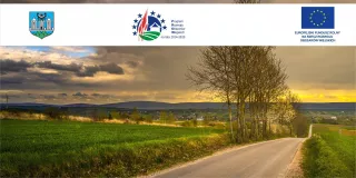 DROGA WIEJSKA Z LOGOTYPAMI