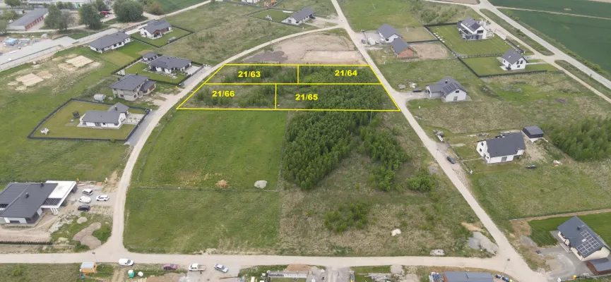 * wizualizacja granic działek ma charakter poglądowy