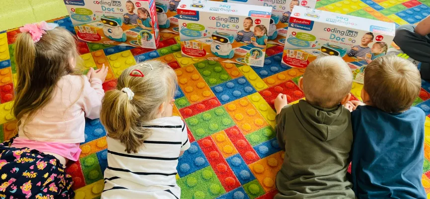 materiały dydaktyczne zakupione w ramach grantu dla PP1