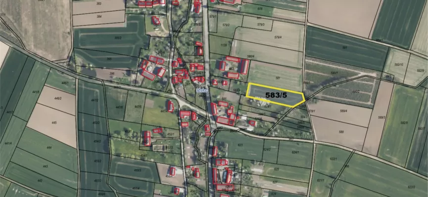 stolec działka rolna kafelek