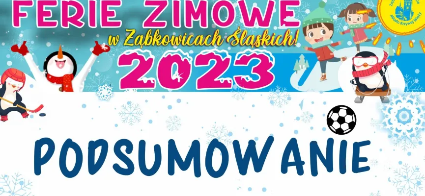 ferie zimowe 2023 kafelek PODSUMOWANIE