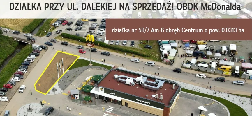 kafelek działka przu mcu