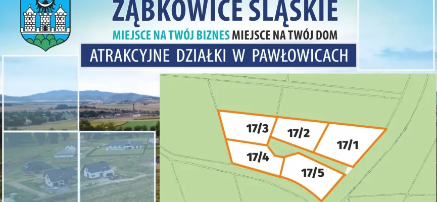 KAFELEK DZIAŁKI W PAWŁOWICACH