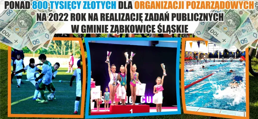 800 TYS dla organizacji konkursy na 2022