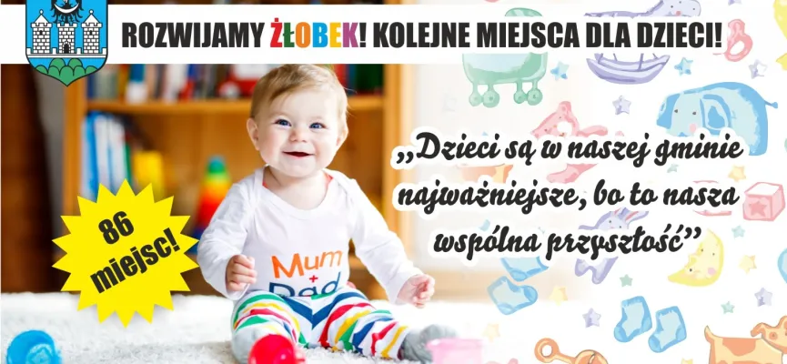 więcej miejsc w żłobkach kafelek