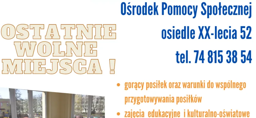 ostatnie wolne miejsca !