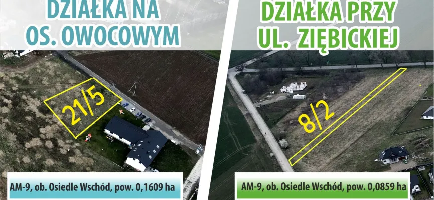 KAFELEK DWIE DZIAŁKI NA OWOCOWYM