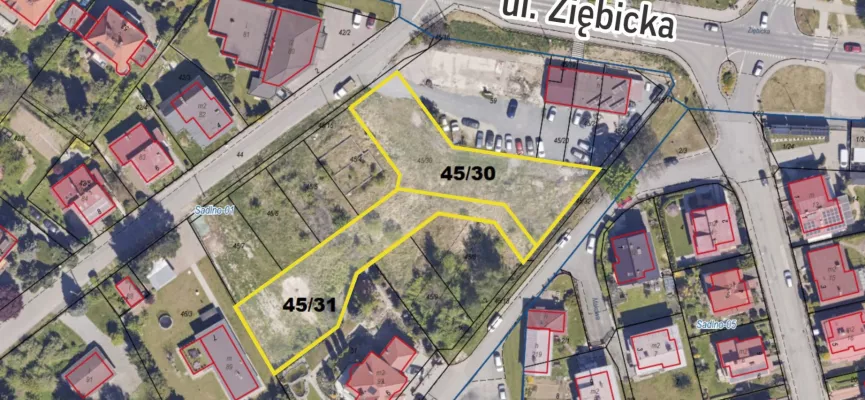 kafelek do newsa www działki 45 Ziębicka