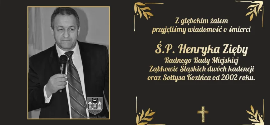 kondolencje Henryk Zięba www kafelek
