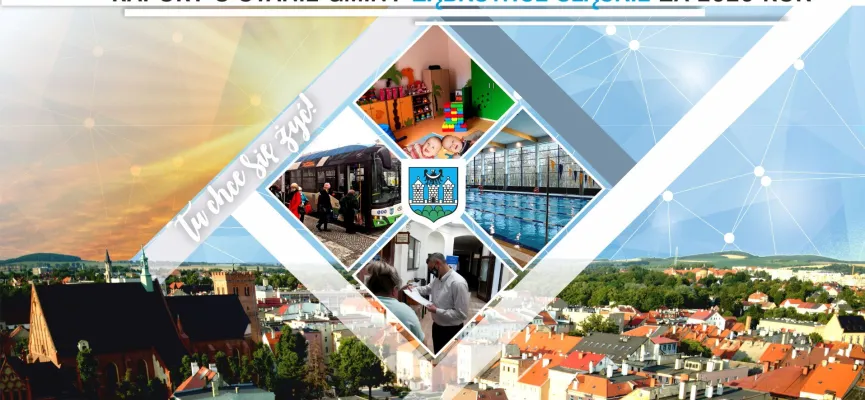 okładka raport o stanie gminy 2020