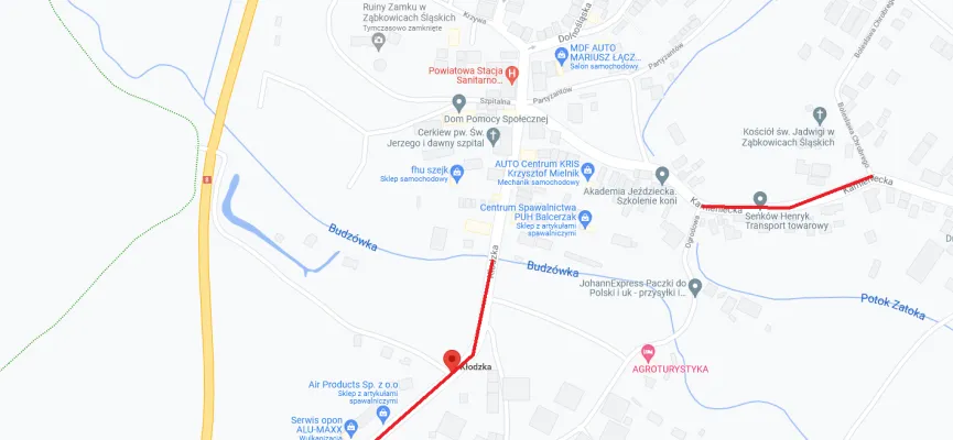 Zabudowa konstrukcji utrudnienia w ruchu