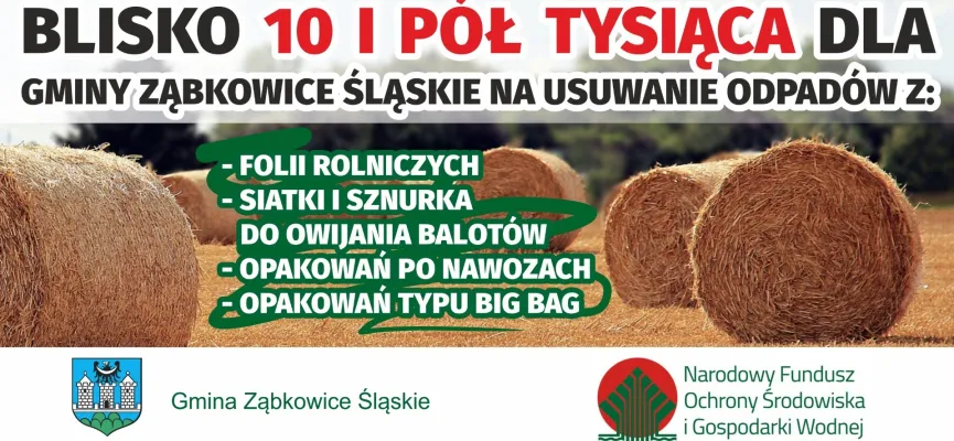 usuwanie odpadów z folii rolniczych