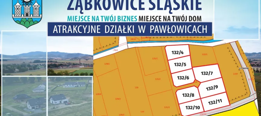 działki Pawłowice kafelek