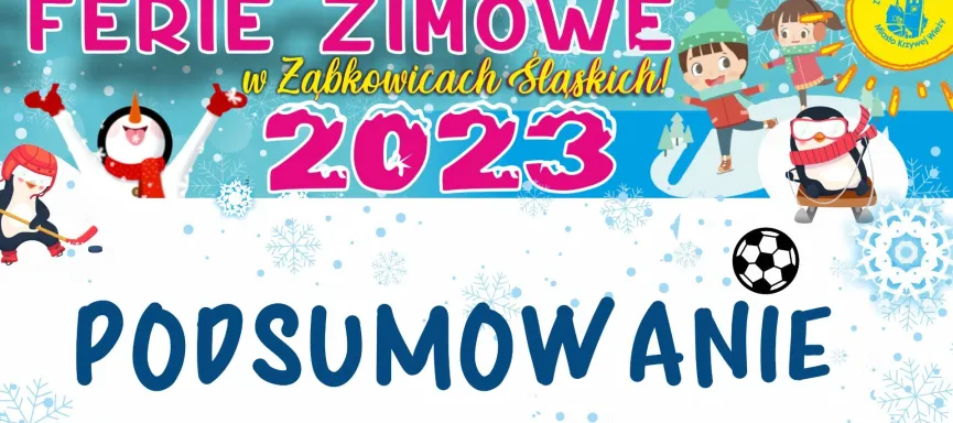 ferie zimowe 2023 kafelek PODSUMOWANIE