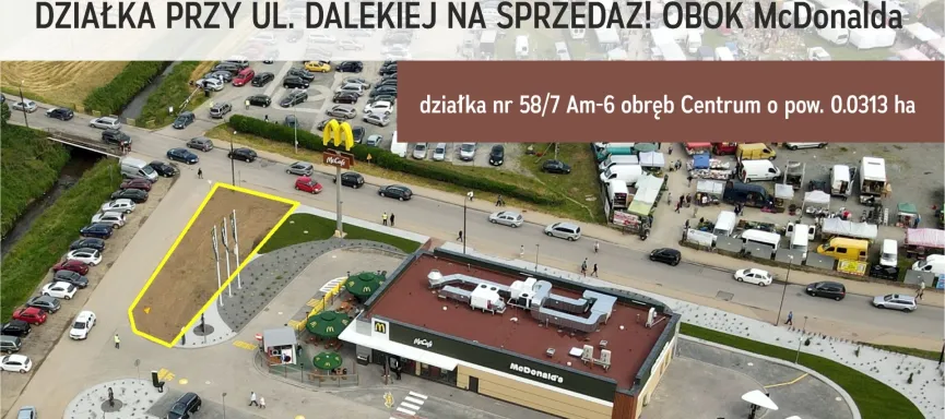 kafelek działka przu mcu