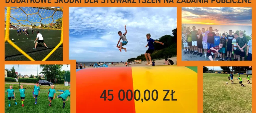 dodatkowy hajs dla stowarzyszen