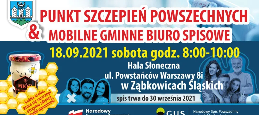 18 wrzesnia szczepienia i spis kafelek