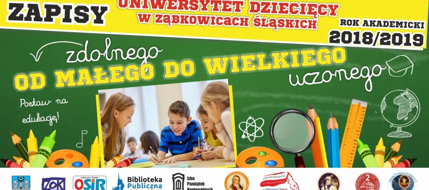 uniwerystet dziecięcy zapisy 2018