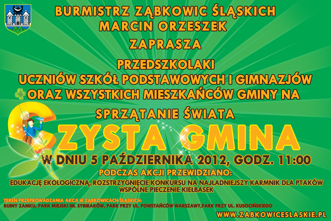 CZYSTA GMINA - SPRZĄTANIE ŚWIATA